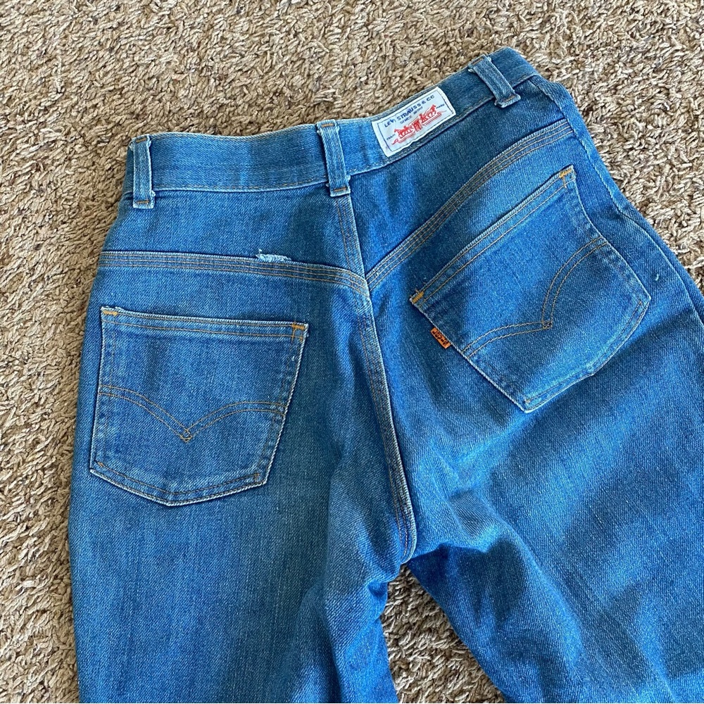 Vintage Levi’s orange tag jeans 70s